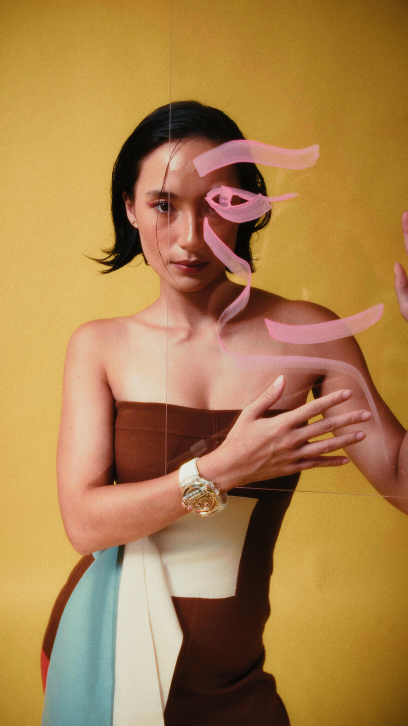 ELLE for Hublot with Tatjana Saphira